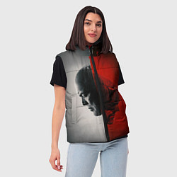 Женский жилет Сорвиголова рожденный заново Мэтт Мёрдок, цвет: 3D-черный — фото 2