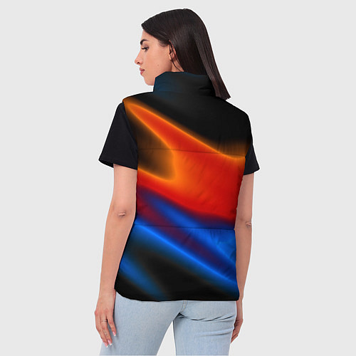 Женский жилет Multicoloured / 3D-Черный – фото 4