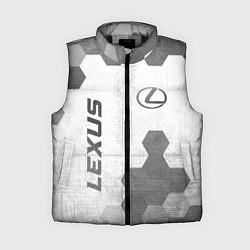 Женский жилет Lexus - white gradient вертикально, цвет: 3D-черный