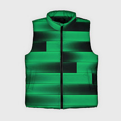 Женский жилет Color green square