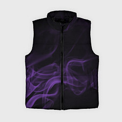 Женский жилет Color smoke purple, цвет: 3D-черный
