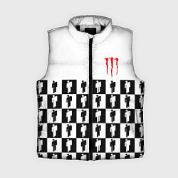 Женский жилет Monster energy pattern