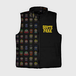 Женский жилет South park half pattern