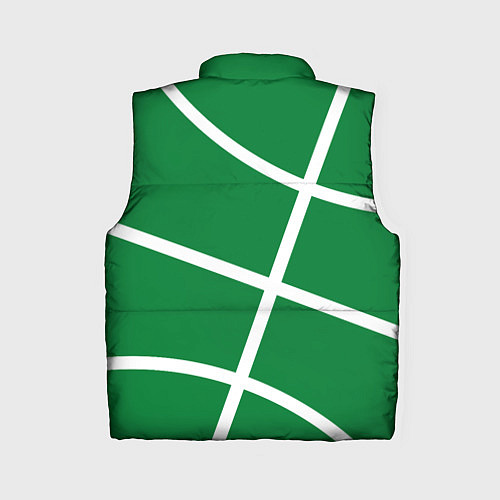 Женский жилет Boston Celtics green / 3D-Светло-серый – фото 2