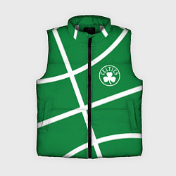 Женский жилет Boston Celtics green, цвет: 3D-светло-серый
