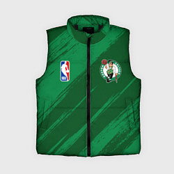 Женский жилет Boston Celtics NBA basketball, цвет: 3D-черный