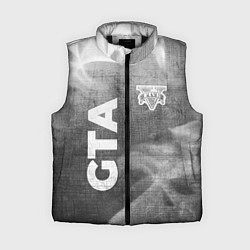Женский жилет GTA - grey gradient вертикально