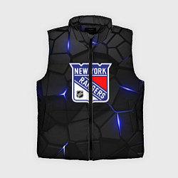 Женский жилет Нью Йорк Рейнджерс - НХЛ хоккей, цвет: 3D-черный