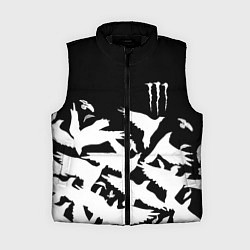 Женский жилет Monster energy crow