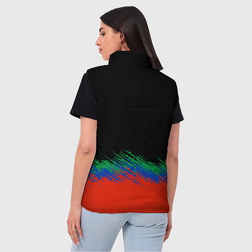 Женский жилет Dagestan / 3D-Черный – фото 4