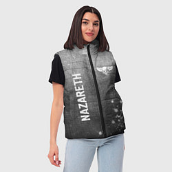 Женский жилет Nazareth - grey gradient вертикально, цвет: 3D-черный — фото 2