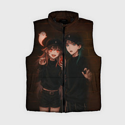 Женский жилет Ху Тао и Сяо пейринг, цвет: 3D-черный