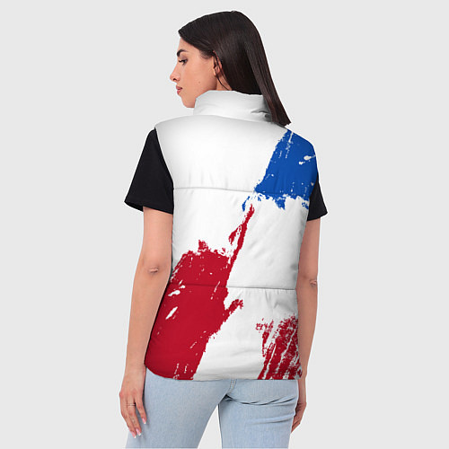 Женский жилет Колорадо Эвеланш - брызги красок / 3D-Черный – фото 4