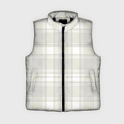 Женский жилет Checked white completely