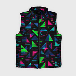 Женский жилет Геометрия глитч
