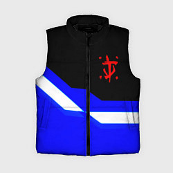 Женский жилет Doom sport geometry, цвет: 3D-черный