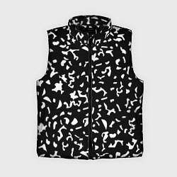 Женский жилет Черный камуфляж