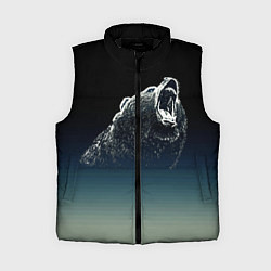 Женский жилет Бурый в гневе - градиент