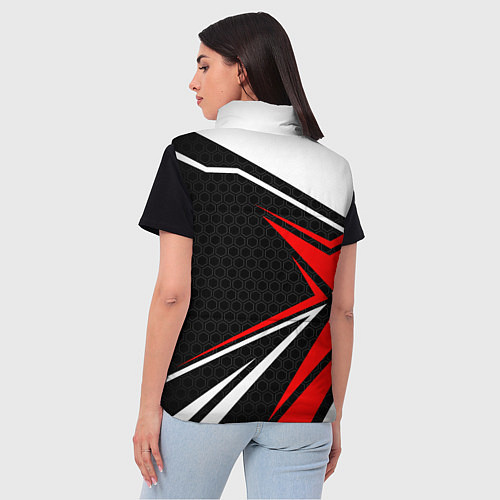 Женский жилет Umbrella - red uniform / 3D-Черный – фото 4