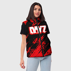 Женский жилет Dayz штрихи красок, цвет: 3D-черный — фото 2