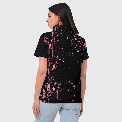 Женский жилет Дольфламинго / 3D-Черный – фото 4