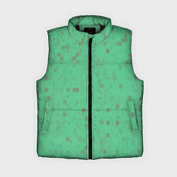 Женский жилет Color green brown