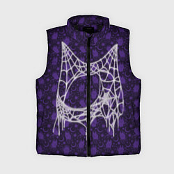 Женский жилет Хэллоуин - Паутина, цвет: 3D-черный