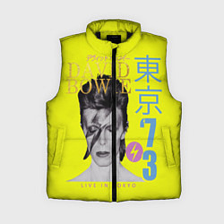 Женский жилет David Bowie 1973, цвет: 3D-черный