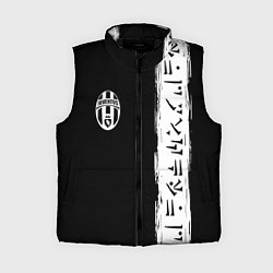 Женский жилет Ювентус символы гейм, цвет: 3D-черный