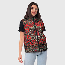 Женский жилет Пыльный ковёр, цвет: 3D-черный — фото 2