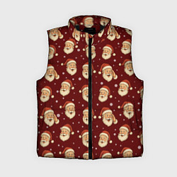 Женский жилет Паттерн с Сантой