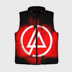Женский жилет Linkin Park: Red style, цвет: 3D-красный