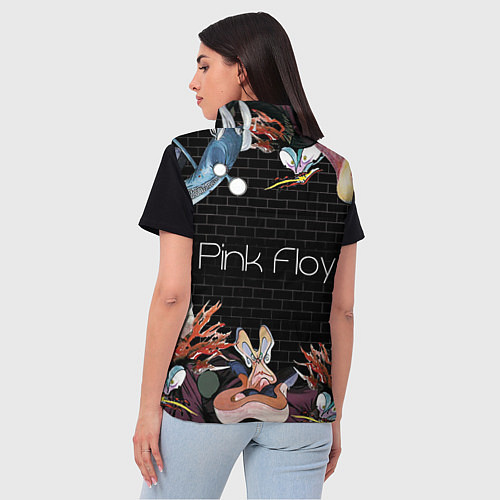 Женский жилет Pink Floyd: The Wall / 3D-Красный – фото 4