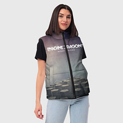 Женский жилет Imagine Dragons: Night Visions, цвет: 3D-красный — фото 2