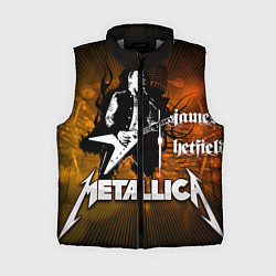 Женский жилет Metallica: James Hetfield, цвет: 3D-светло-серый