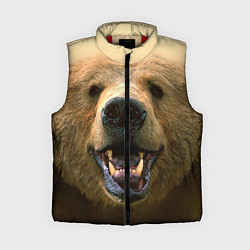 Женский жилет Взгляд медведя