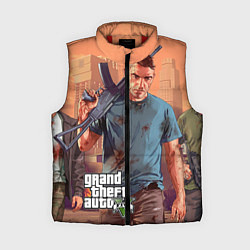 Женский жилет GTA 5: Gangsta, цвет: 3D-красный