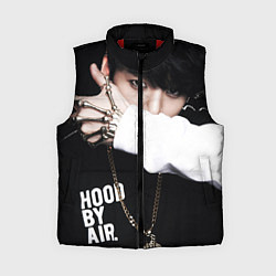 Женский жилет BTS: Hood by air, цвет: 3D-красный