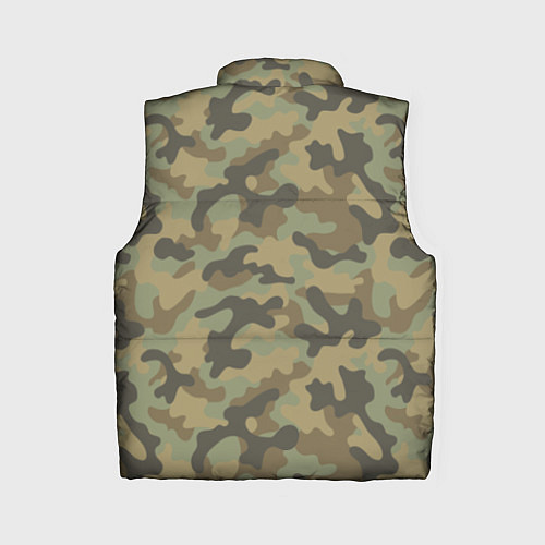 Женский жилет Камуфляж: хаки / 3D-Светло-серый – фото 2