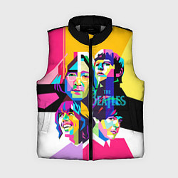 Женский жилет The Beatles: Poly-art