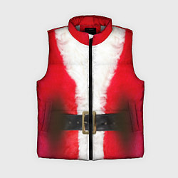 Женский жилет Дед мороз, цвет: 3D-светло-серый