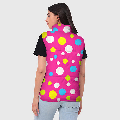 Женский жилет POP ART / 3D-Светло-серый – фото 4