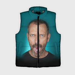 Женский жилет Хаус с таблеткой, цвет: 3D-светло-серый