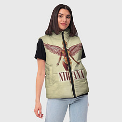 Женский жилет Nirvana Angel, цвет: 3D-черный — фото 2