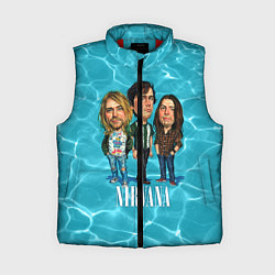 Женский жилет Nirvana: Water, цвет: 3D-красный