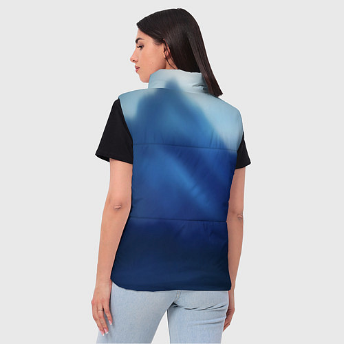 Женский жилет Лыжный спорт / 3D-Красный – фото 4