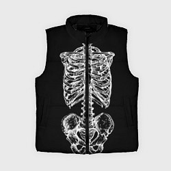 Женский жилет Скелет