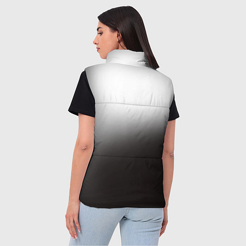 Женский жилет Юрий Гагарин / 3D-Черный – фото 4