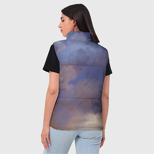 Женский жилет Призрак в доспехах / 3D-Красный – фото 4