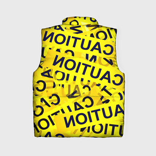 Женский жилет Caution / 3D-Светло-серый – фото 2